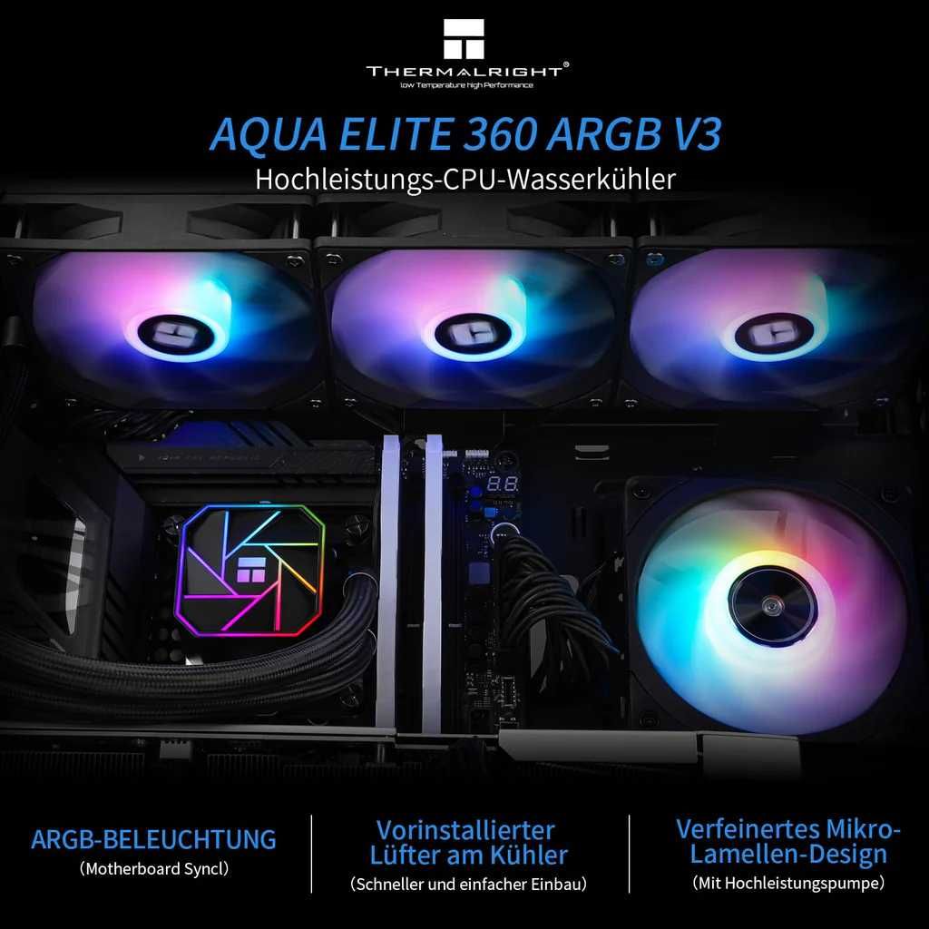Cooler Apa Thermalright Aqua Elite 360 V3 Liquid CPU Cooler