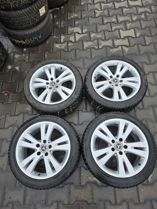Jante Mercedes W204 C Class Anvelope Iarna Top Bridgestone 225 45 17