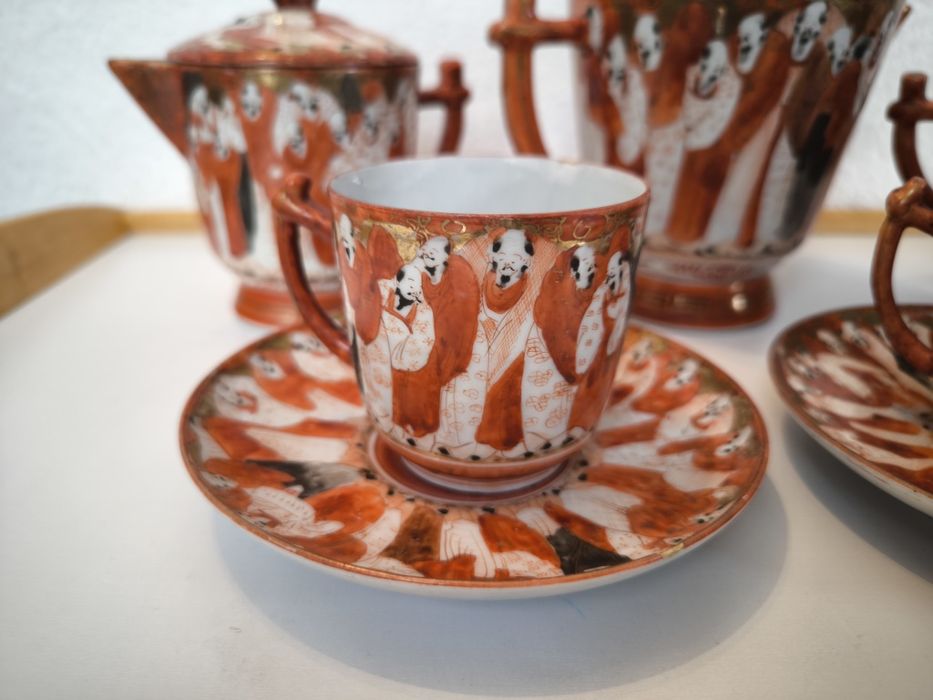 Порцеланов сервиз за чай Кутани Япония