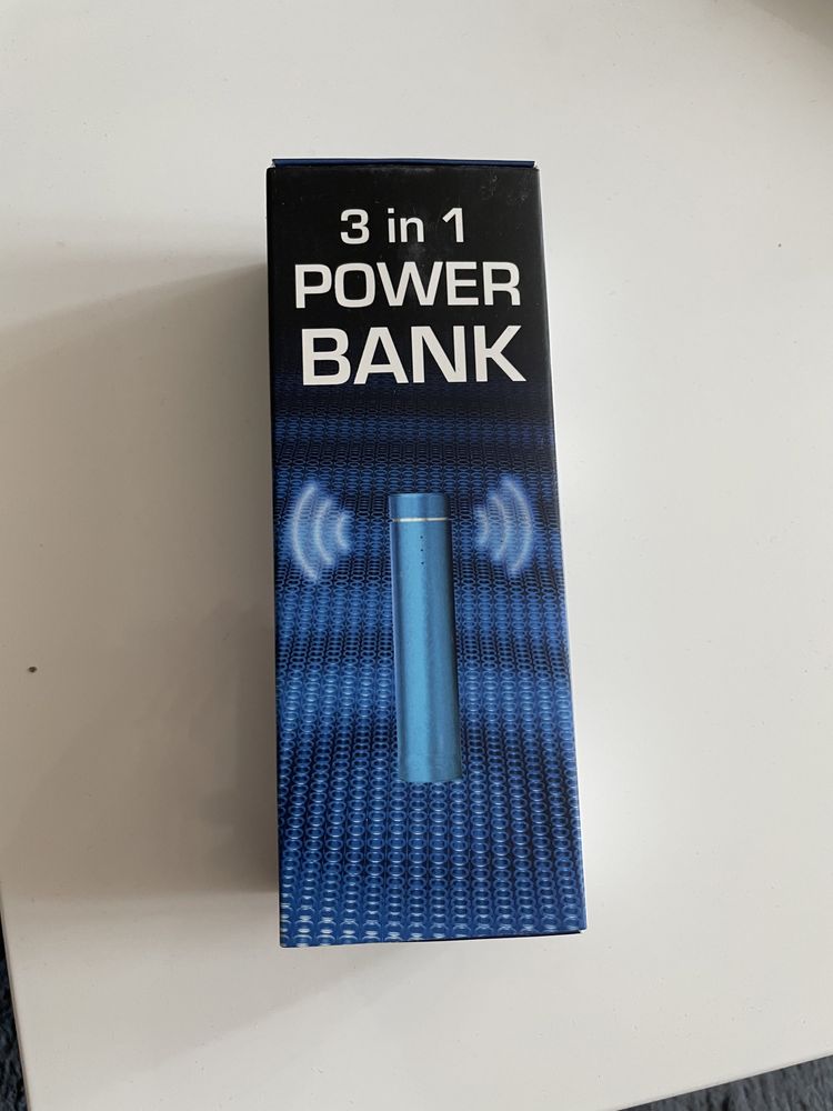 Boxa portabila 3 in1 Power Bank nou nouta in cutie