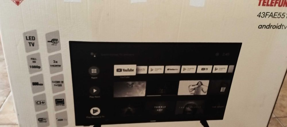 Телевизор TELEFUNKEN 43 " Smart