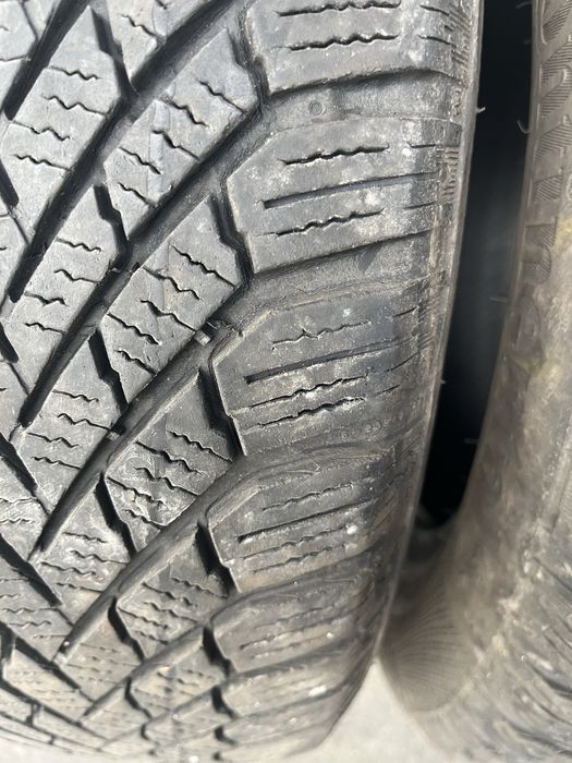 4 бр. зимни гуми 175/65/14 Continental 6 mm DOT 2917