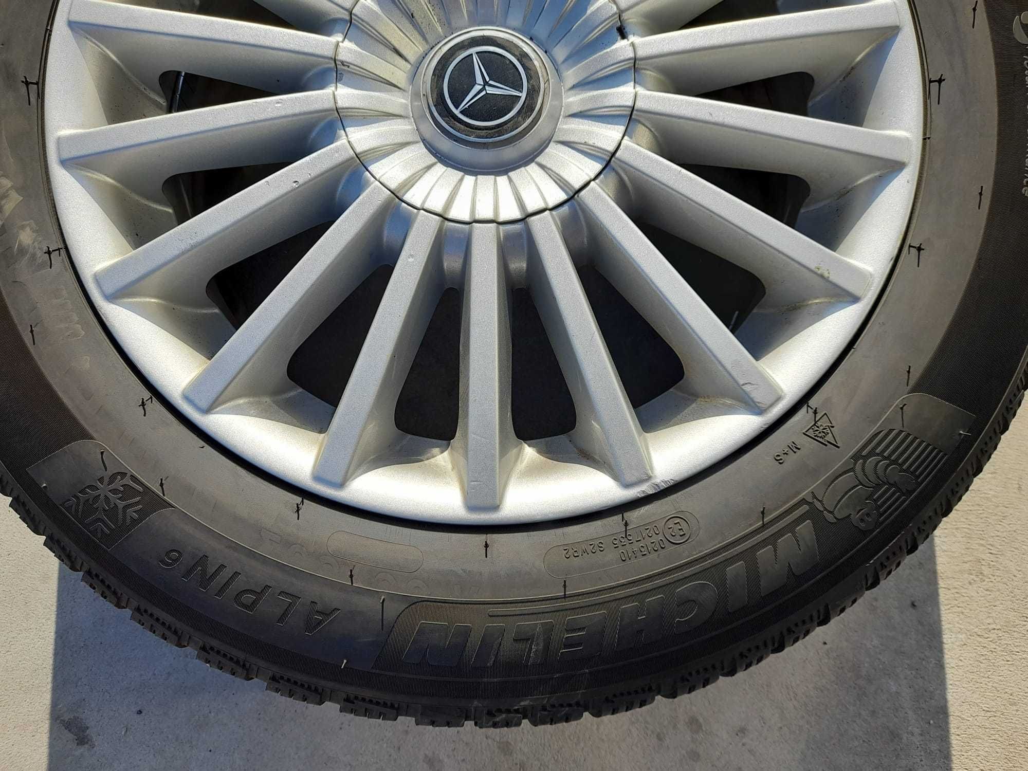 Jante si anvelope 5x112 r16  michelin et 35 mercedes