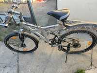 Bicicleta mountain bike alumniu disc fata spate echipare shimano