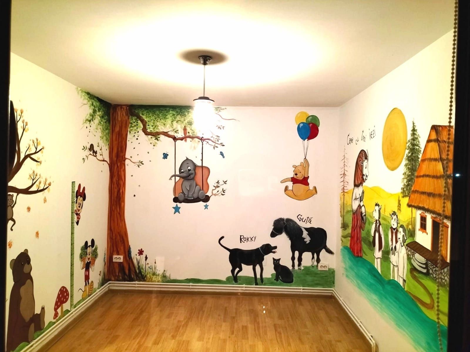 Pictură perete pentru copii