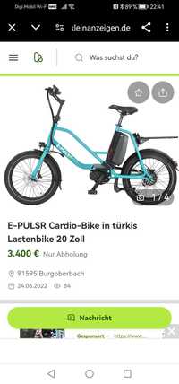 Bicicleta electrica METZ 20" E-PULSR 4000 Lei