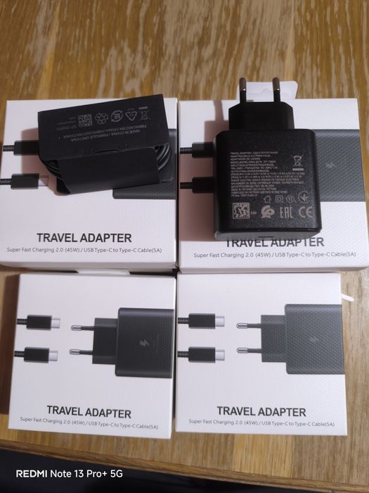 Încarcator compatibil samsung super fast charging plus cablu typ c