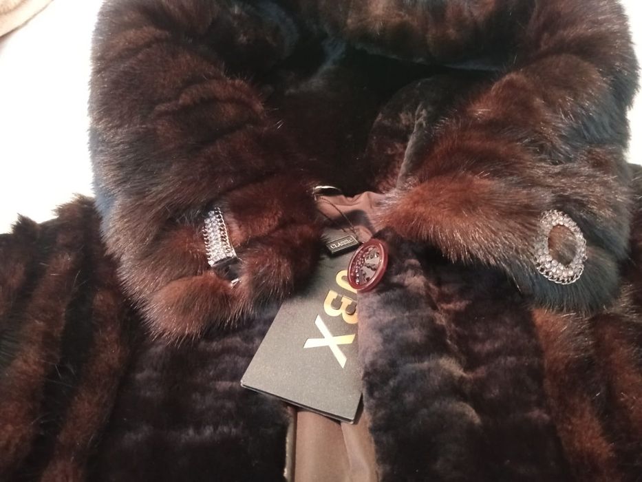 Шуба Мутон размер 44