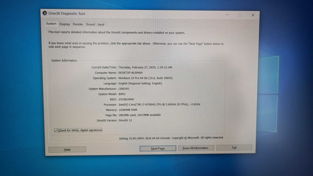 Laptop Lenovo IdeaPad 700-15ISK i7, 16GBRAM, 1TB+128GBSSD, GTX950M 4GB