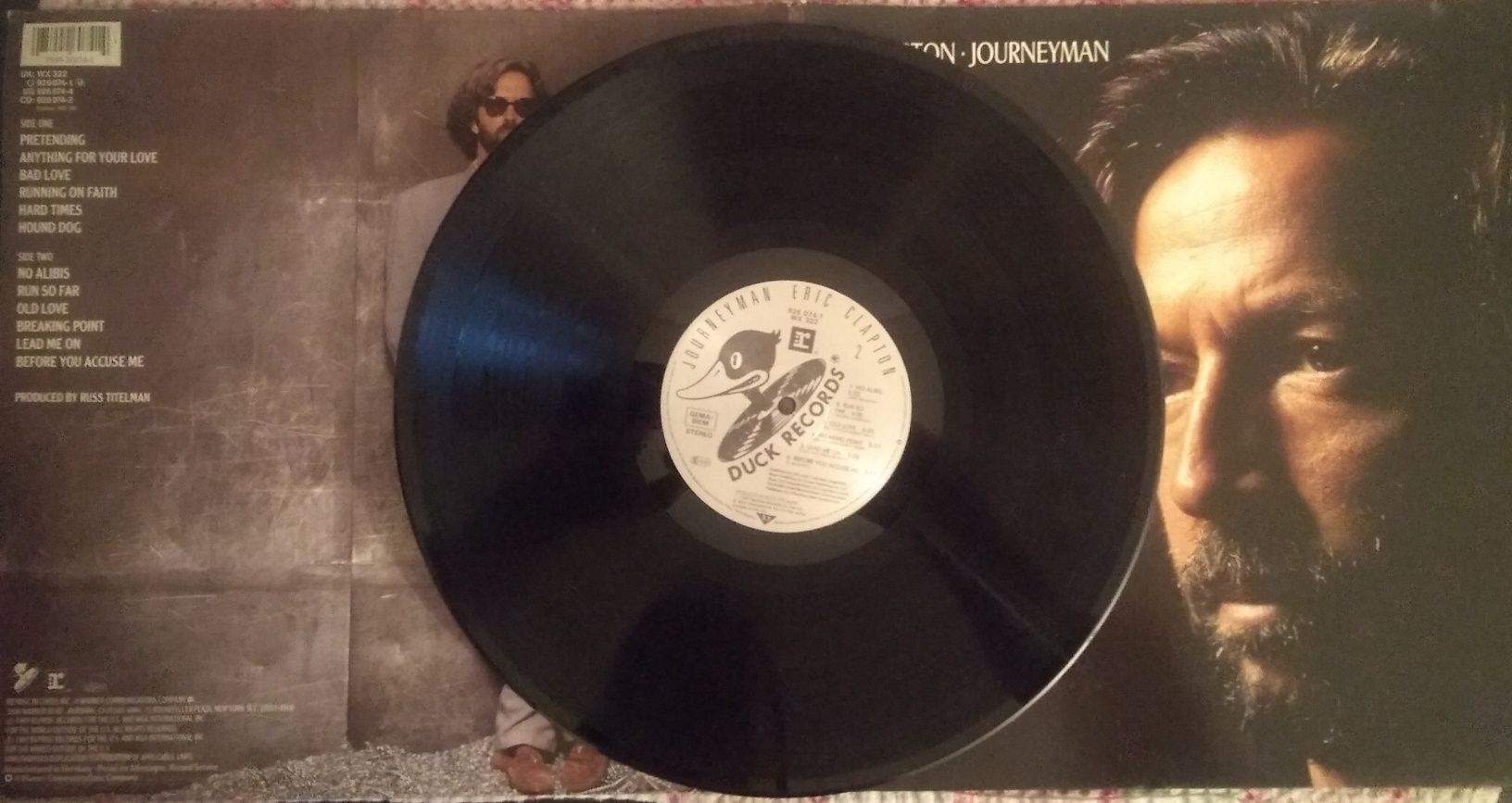 Пластинка Eric Clapton ‎– Journeyman