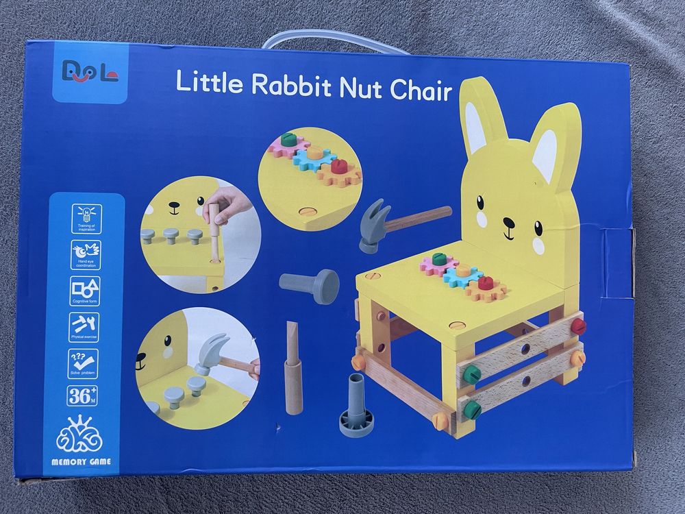 Детская игрушка, сборный стульчик