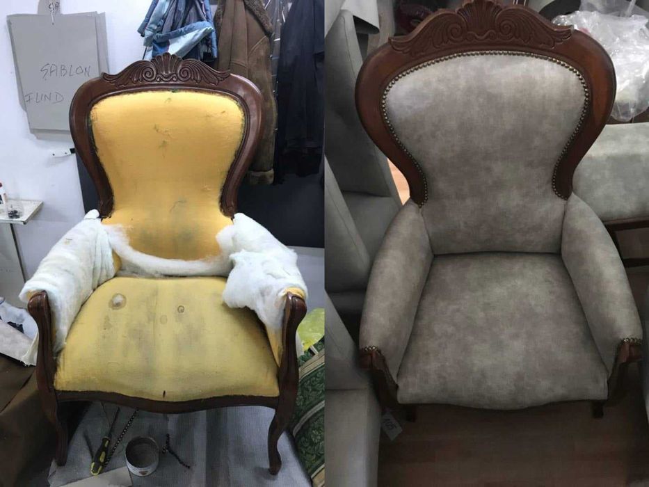 Retapitare/reparatie canapele, fotolii, scaune