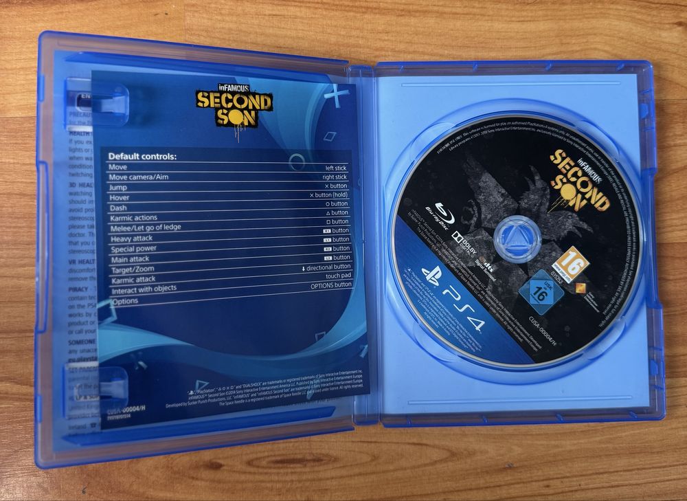 Ps4 игра Infamous Second Son