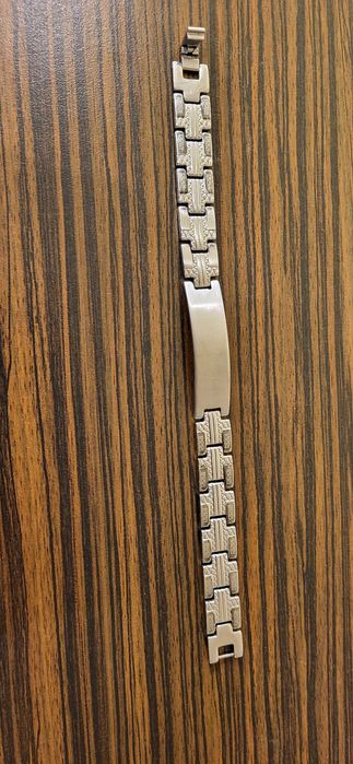 Стоманена Мъжка Гривна марка Versace