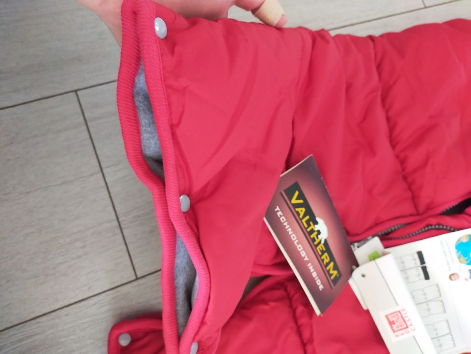 Combinezon tip sac pentru cărucior și scaun auto, 6-12 luni, Red Castl