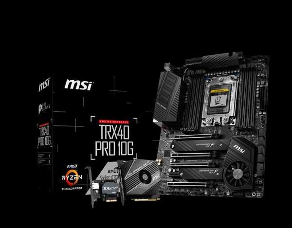 новая материнская плата MSI TRX40 Pro Motherboard