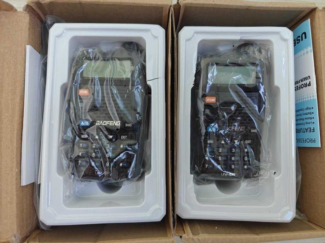 Set statii emisie receptie Baofeng UV-5R 8W programabile