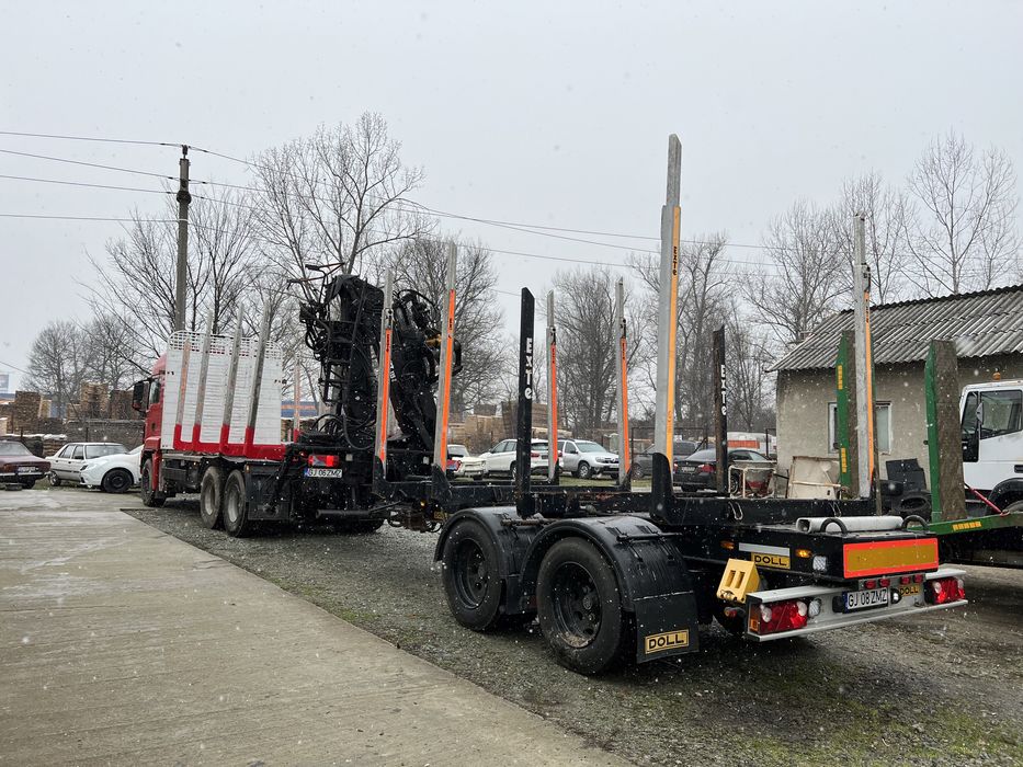 Camion forestier Man 540 cai euro 5 import Germania, nelucrat in RO