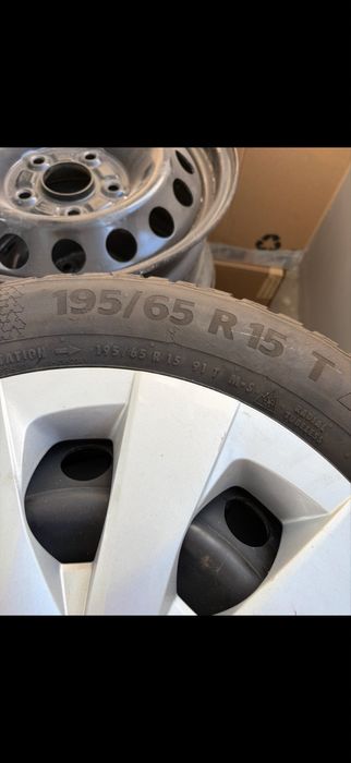 Set roti si jante auto 15” Toyota Corolla/Auris/Swace