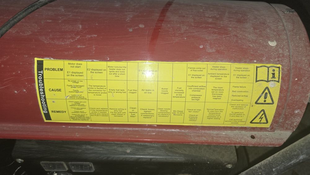 Дизельный Пушка обогреватель