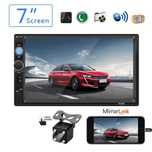 Mултимедия с 7 инчов touchscreen HD Mp5 с камера за задно виждане.