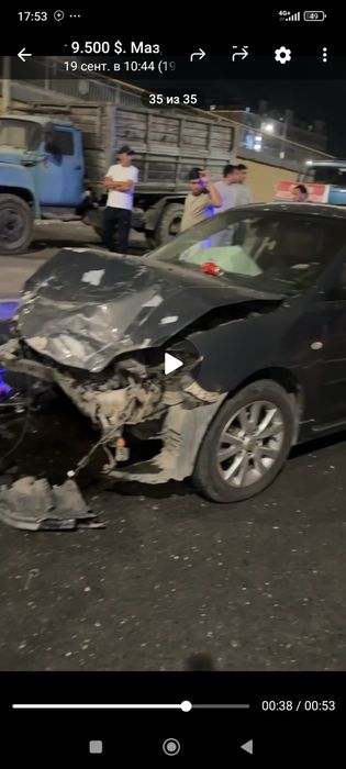 Мазда 3 аварийные