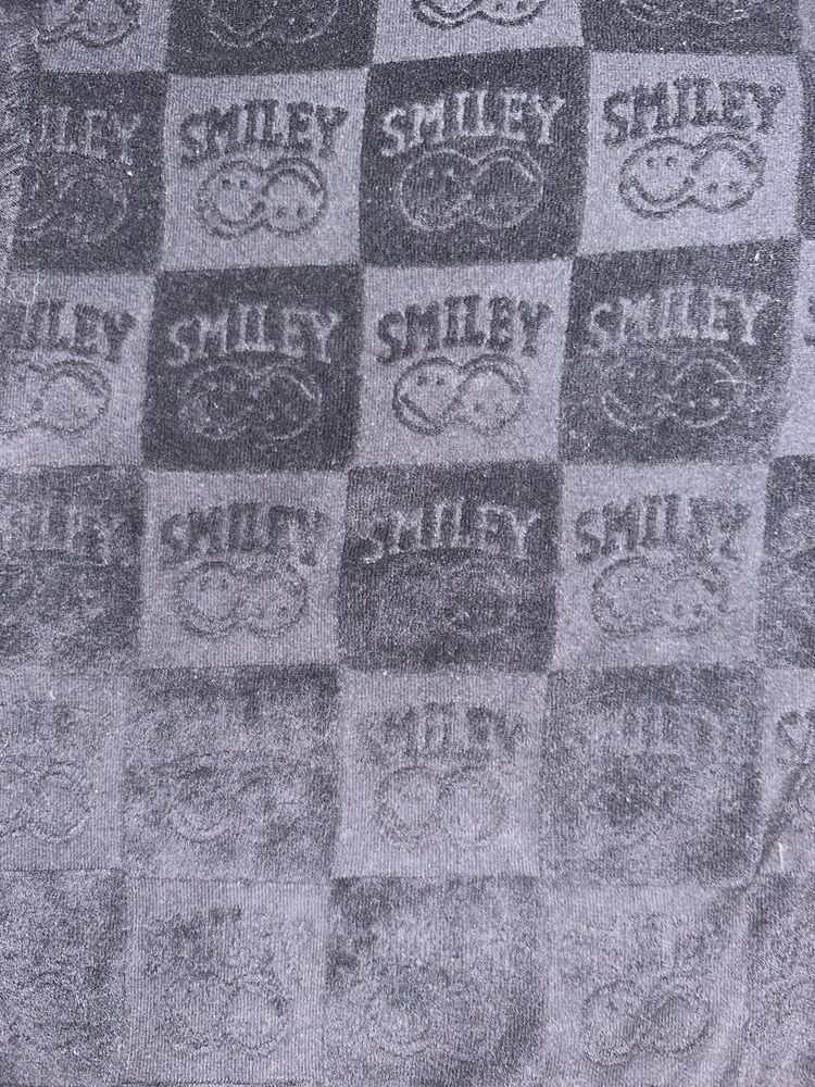 Tricou Polo Boxy "Smiley" (vintage, y2k, carhartt, stussy, evisu)