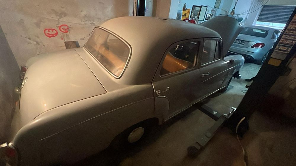 Mercedes-Benz 220 Ponton 1957 | Proiect restaurare | Origine Spania