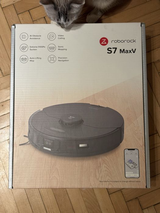 Roborock S7 MaxV | Robot automat, camera video si mop