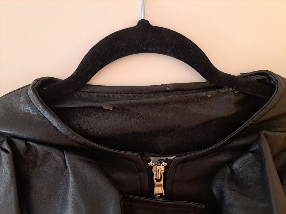 Късо кожено яке Junona