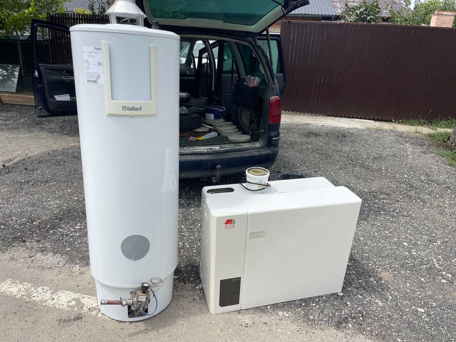 Centrala pe gaz marca BUDERUS cu acoperire 400 mp