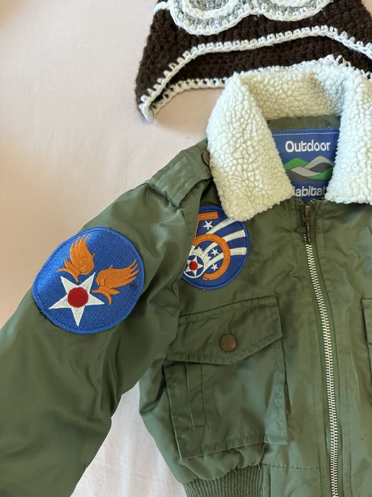 Пилотско яке и шапка за момче размер 1 годинка