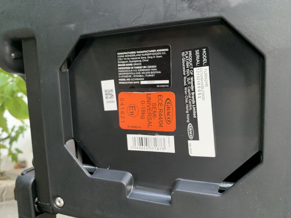 Scaun copii Graco auto rotativ 360 Isofix 0-18 kg