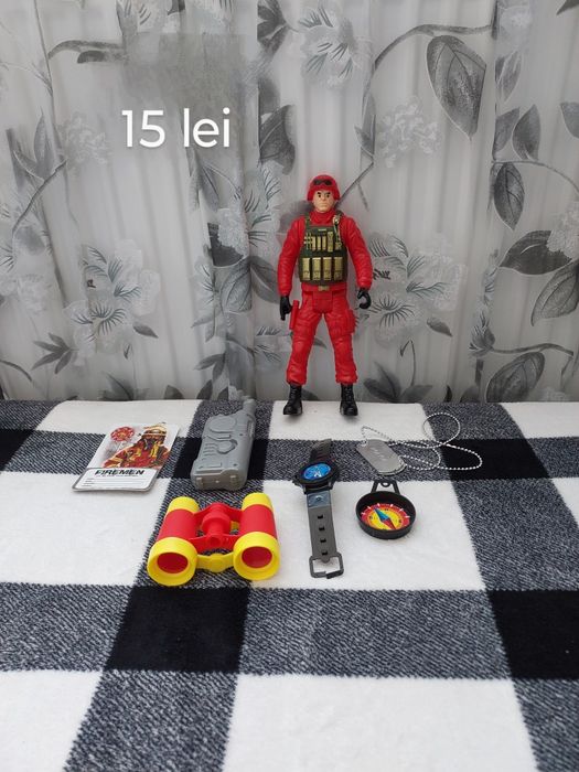 Set mașina pompieri și accesorii