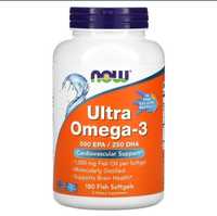Ultra Omega-3 now 180 ультра омега-3 Нау США