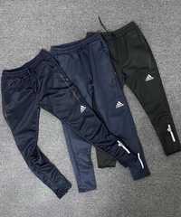 Мужские спортивные штаны, трико Adidas темно синие (2979)