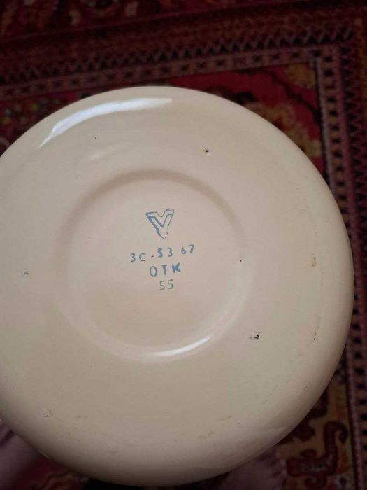 Чайник эмалированный советский