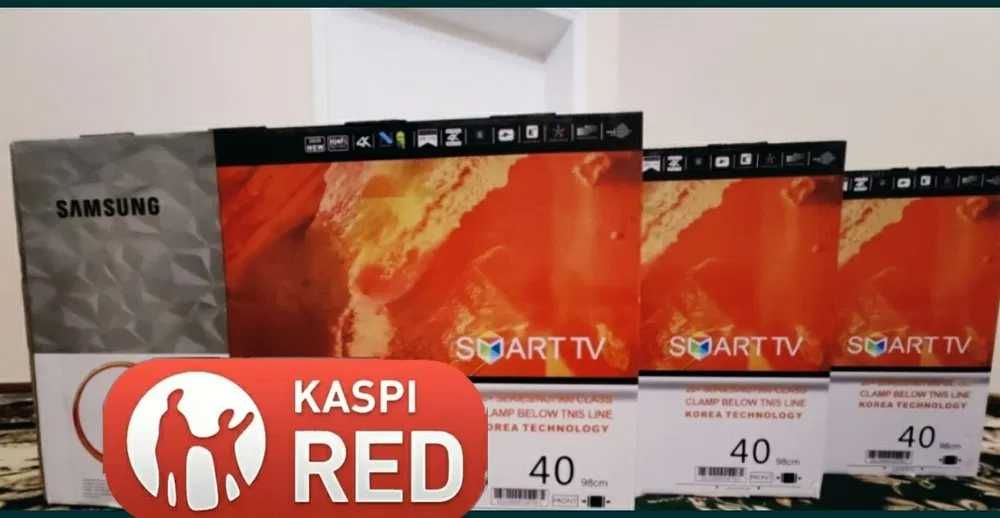 Новый телевизор Smart 102см 40D HPU400 YouTube HDMI USB OtayTV