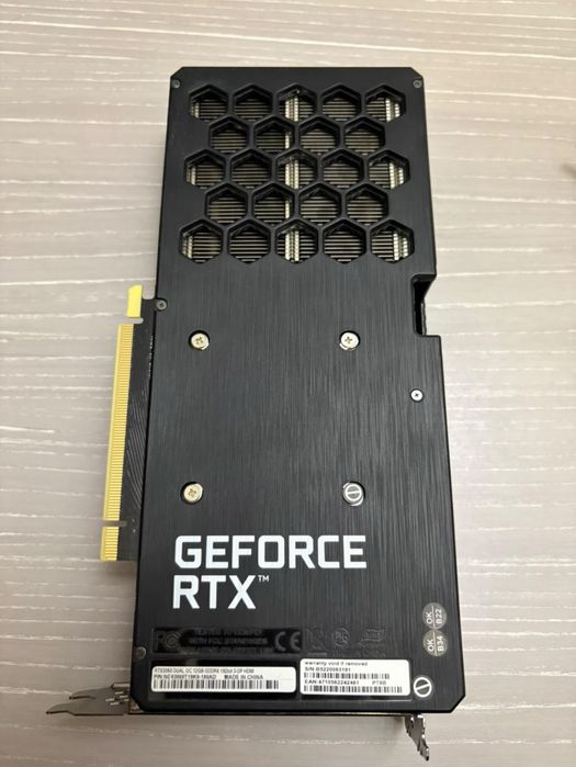 Видео карта PALIT RTX 3060 DUAL OC 12G LHR