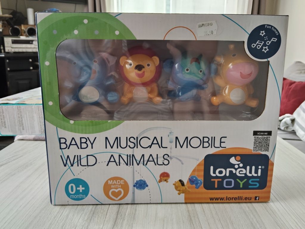 Музикални играчки за легло