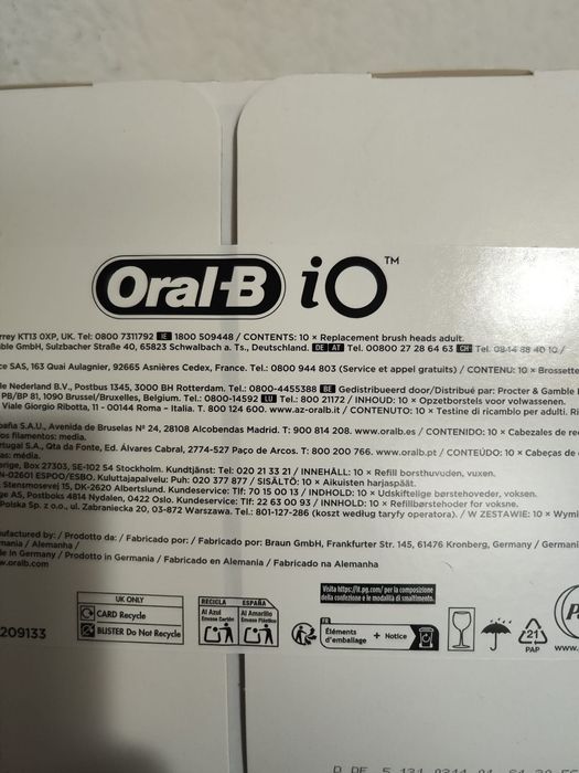 Rezerve periuta oral b Noi