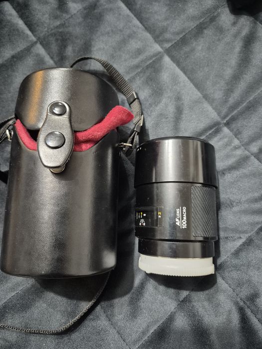 Obiectiv macro Minolta/Sony A Minolta 100mm f2,8 macro