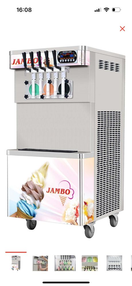 Фризер для мороженого Jambo C390 стальной