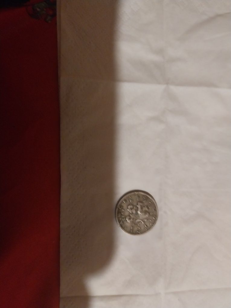 Чехословашка монета 1922 година