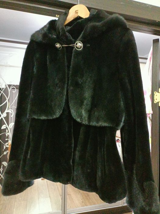 Норковая полу шубка