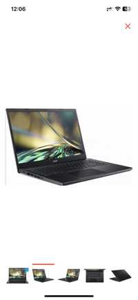 Ноутбук Acer Aspire 7 A715-76G-58KN NH.QMYER.002 черный
