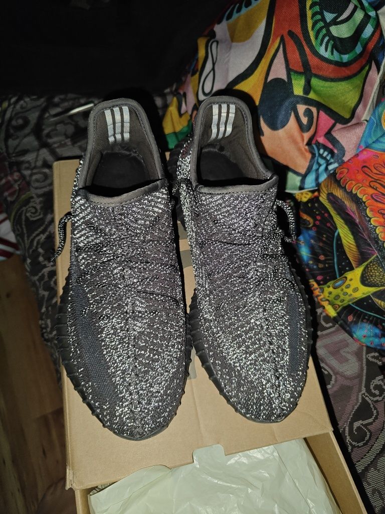 Yeezy Boost Static Black (reflective) Us 11