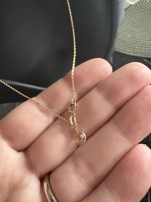 Colier aur 14 carate cu steluta