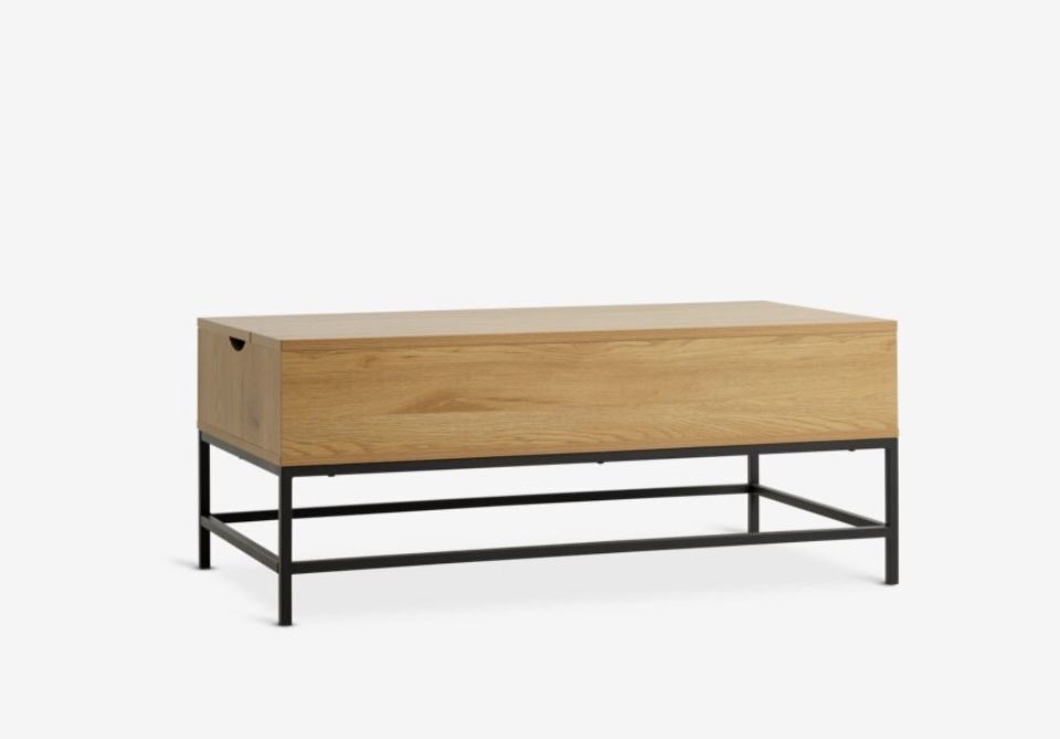 Masa cafea rabatabila furnir