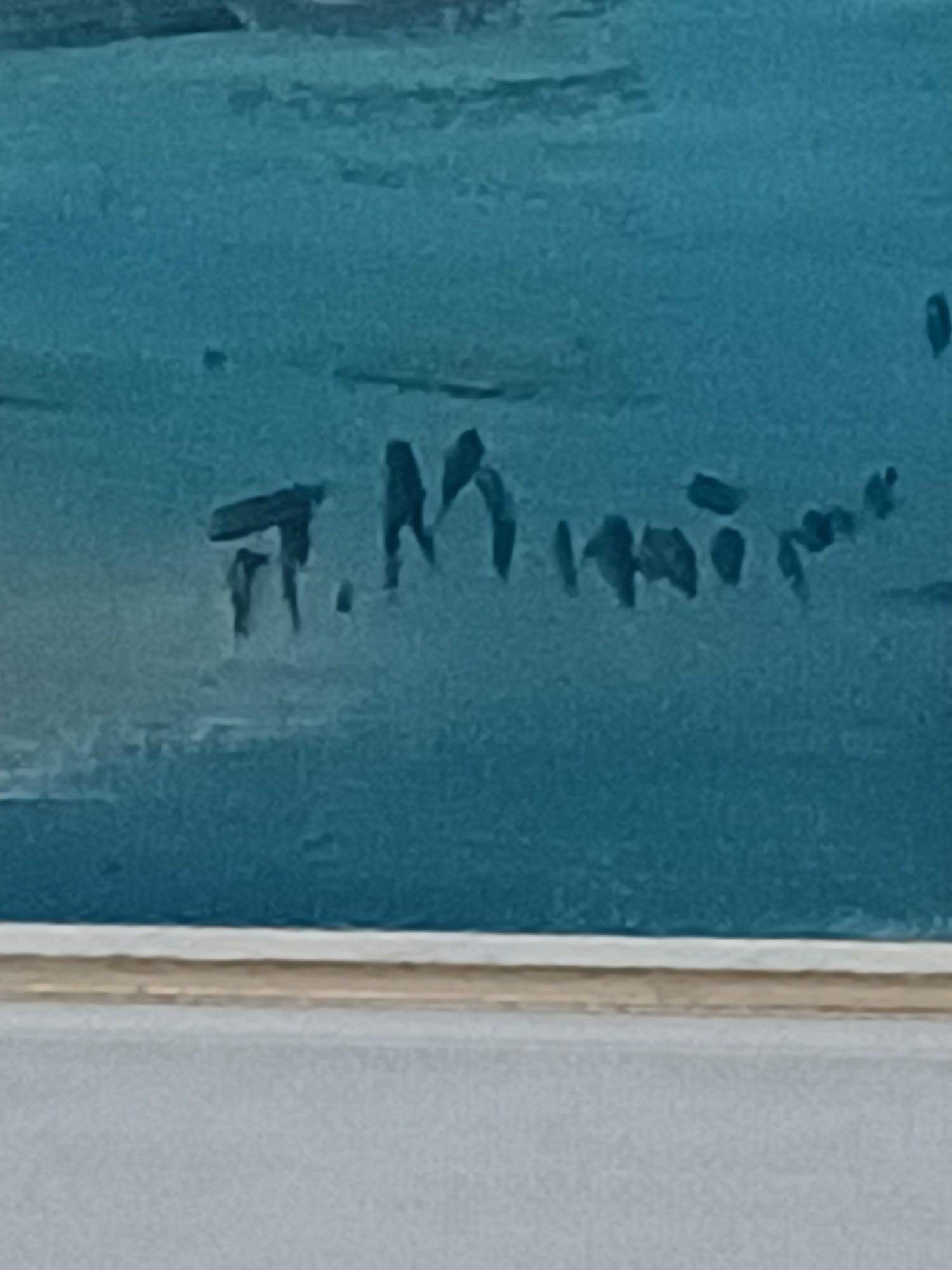 Картина на Павел Митков размери 50/60